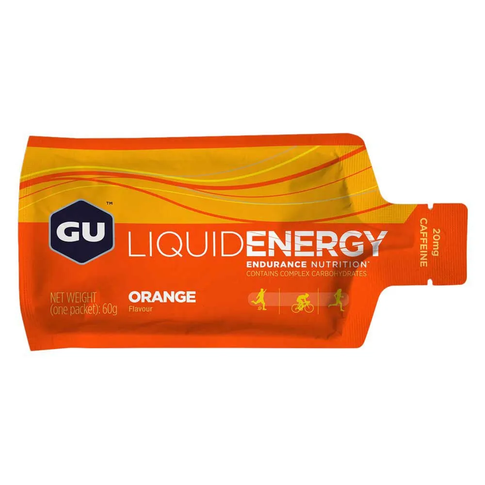 GU Liquid Schachtel Mit Energiegelen Orange 60g 12 Einheiten, One size GU Liquid Schachtel Mit Energiegelen Orange 60g 12 Einheiten, One size