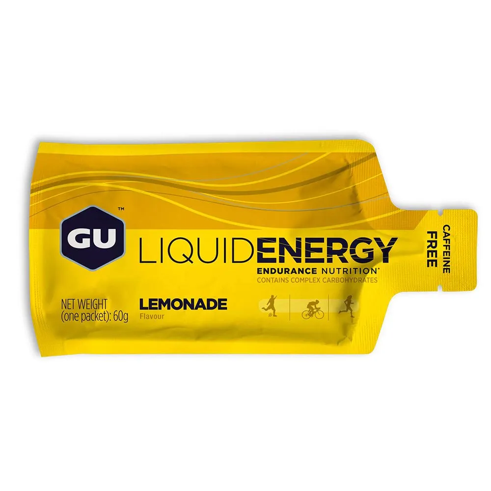 GU Liquid Schachtel Mit Energiegelen Zitrone 60g 12 Einheiten, One size GU Liquid Schachtel Mit Energiegelen Zitrone 60g 12 Einheiten, One size