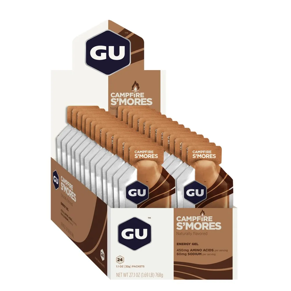 GU Schachtel Mit Energiegelen Lagerfeuer S´mores 32g 24 Einheiten, Brown, One Size GU Schachtel Mit Energiegelen Lagerfeuer S´mores 32g 24 Einheiten, Brown, One Size