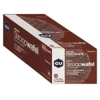 GU Stroopwafel Glutenfrei Gesalzene Schokolade 16 Einheiten GU Stroopwafel Glutenfrei Gesalzene Schokolade 16 Einheiten