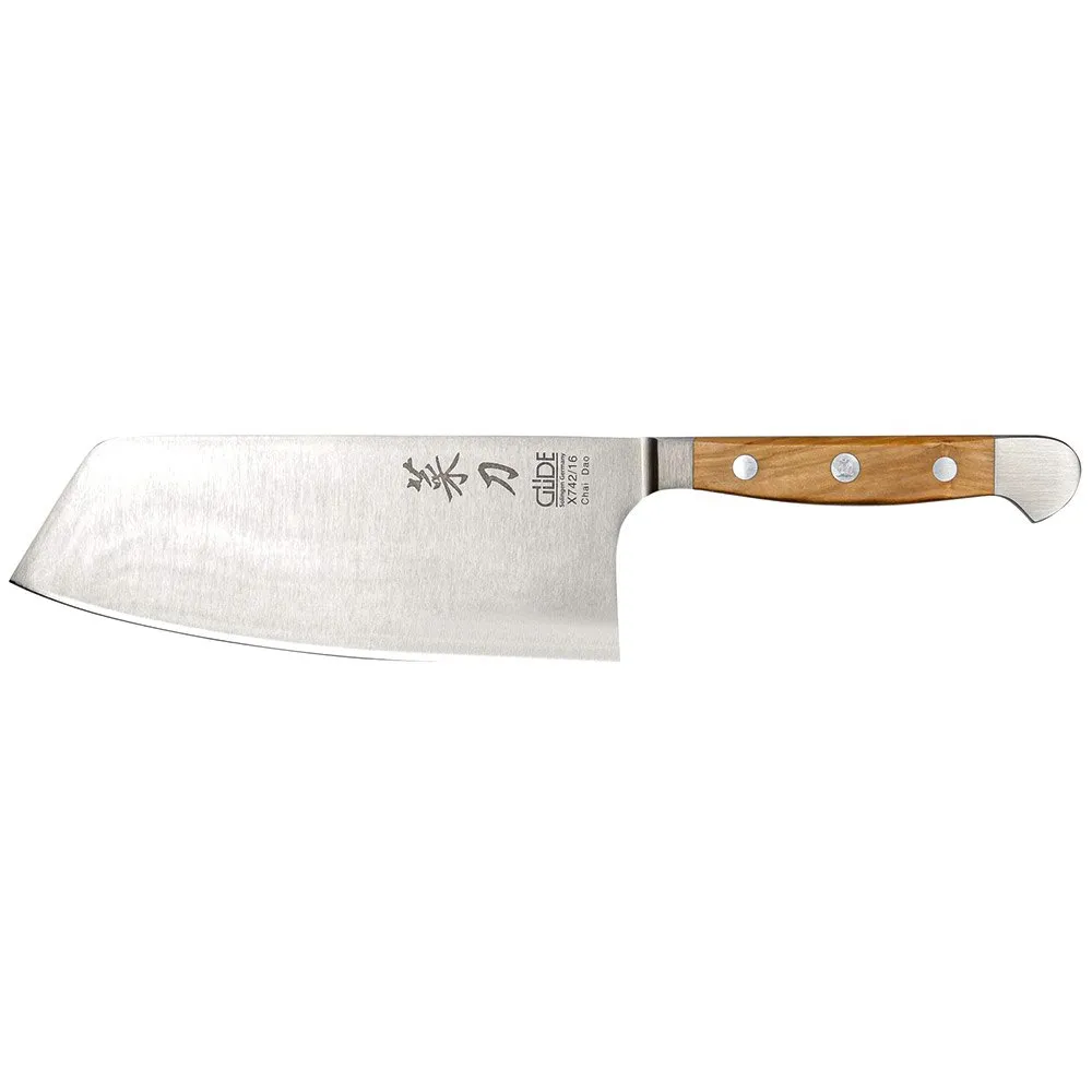 Güde Alpha Cooking Chai Dao 16 Cm Messer, Olive wood, One Size Güde Alpha Cooking Chai Dao 16 Cm Messer, Olive wood, One Size