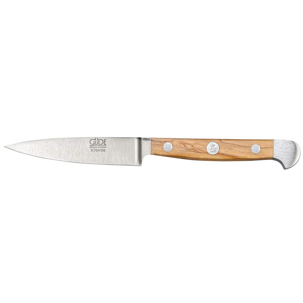 Güde Alpha Paring Messer 8 Cm, Olive wood, One Size Güde Alpha Paring Messer 8 Cm, Olive wood, One Size