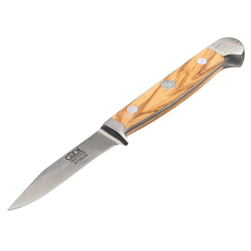 Güde Alpha Vegetable 8 Cm Messer, Olive wood, One Size Güde Alpha Vegetable 8 Cm Messer, Olive wood, One Size