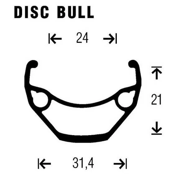 Gurpil 6b Disc Bull 26´´ 6b Disc Mtb Vorderrad Gurpil 6b Disc Bull 26´´ 6b Disc Mtb Vorderrad