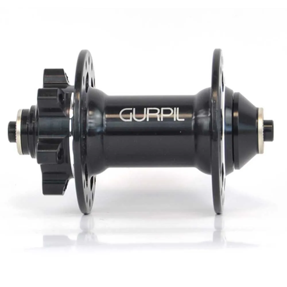Gurpil 9.5 Interchangeable 6b Vorderradnabe, Black, 15 x 100mm Gurpil 9.5 Interchangeable 6b Vorderradnabe, Black, 15 x 100mm