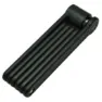 Gurpil Collapsible Faltschloss, Black, 3.5 x 200mm