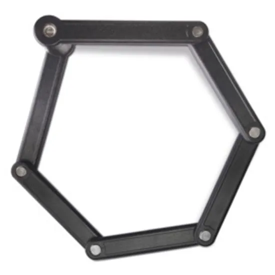 Gurpil Collapsible Faltschloss, Black, 3.5 x 200mm Gurpil Collapsible Faltschloss, Black, 3.5 x 200mm