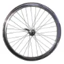Gurpil Fixed G42 Back-pedal Tubular Hinterrad, Silver / black, 9 x 110mm