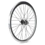 Gurpil Fixed G42 Disc Tubular Hinterrad, Silver / black, 9 x 135mm