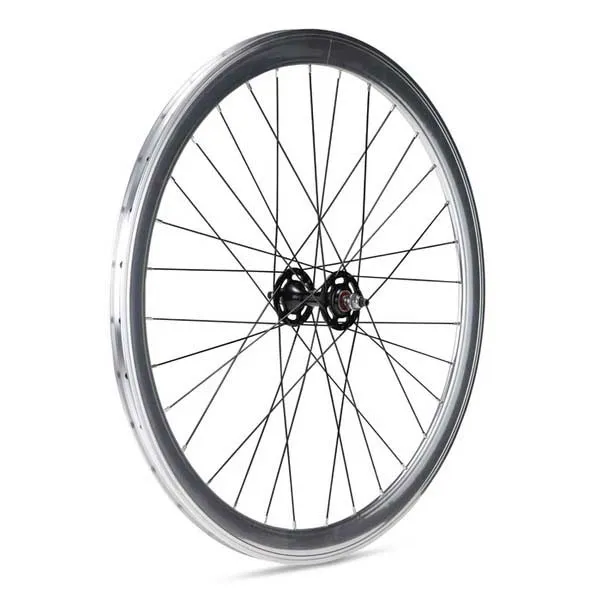 Gurpil Fixed/pista G42 Vorderrad, Silver / black, One Size Gurpil Fixed/pista G42 Vorderrad, Silver / black, One Size