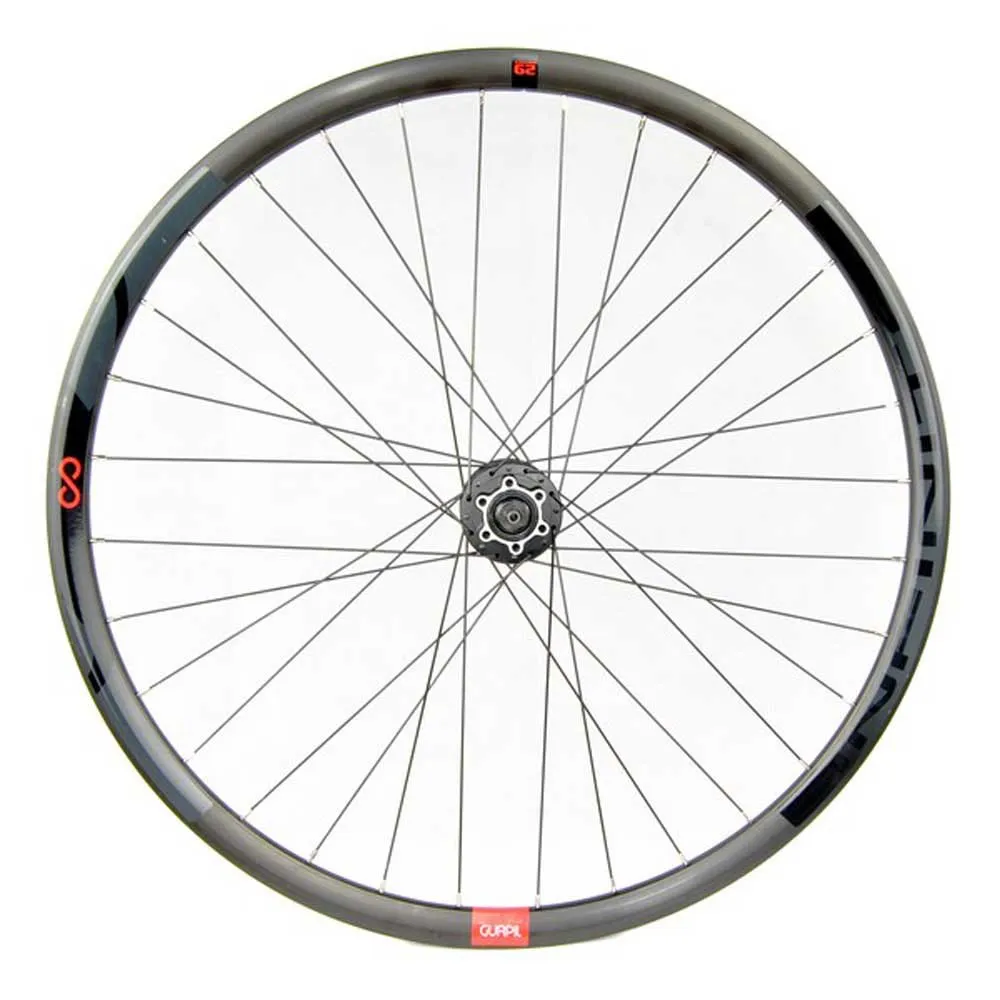 Gurpil Infinite 29´´ Shimano 6b Disc Mtb Vorderrad, Black, 9 x 100mm Gurpil Infinite 29´´ Shimano 6b Disc Mtb Vorderrad, Black, 9 x 100mm