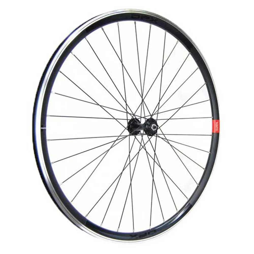 Gurpil New Dpx Disc Tubular Rennrad-vorderrad, Black, 9 x 100mm Gurpil New Dpx Disc Tubular Rennrad-vorderrad, Black, 9 x 100mm