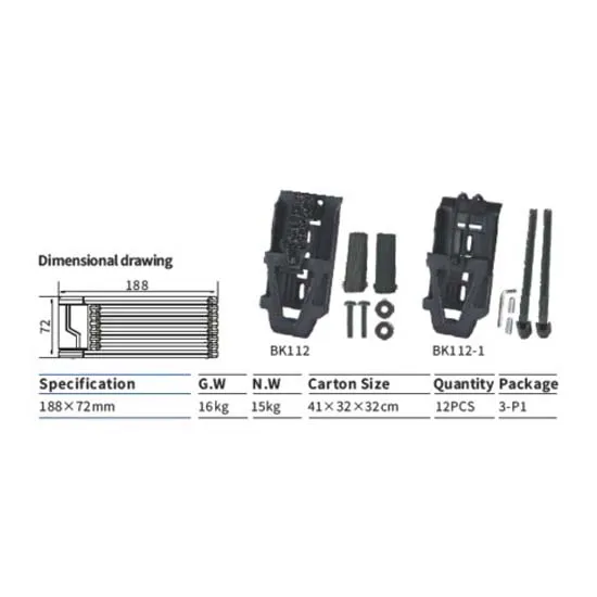Gurpil Ty3928 Faltschloss, Black, 1100mm Gurpil Ty3928 Faltschloss, Black, 1100mm