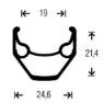 Gurpil Xm-1 M4050 29´´ Cl Disc Vorderrad, Black, 9 x 100mm