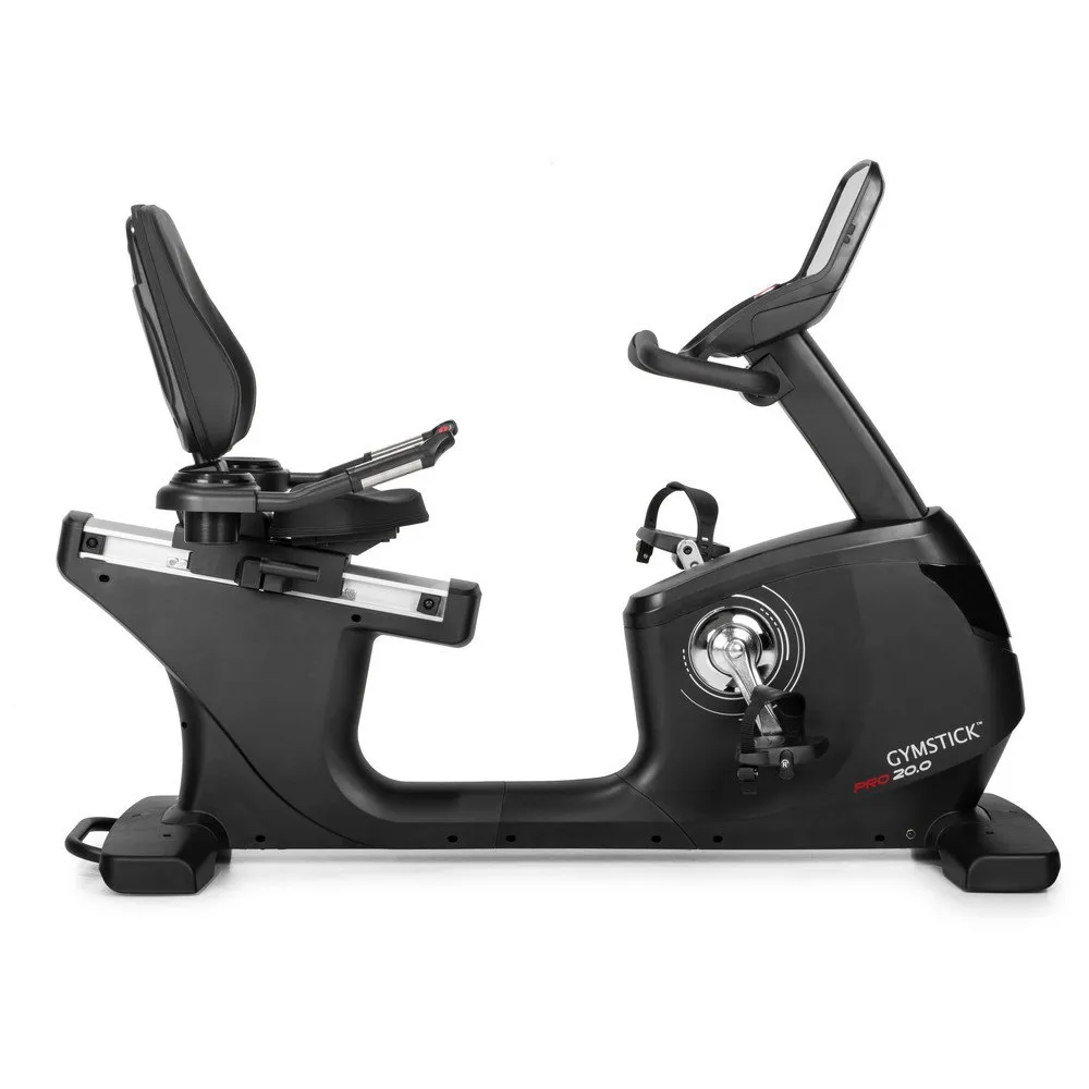 Gymstick Pro20.0 Recumbent Heimtrainer, Black, One Size Gymstick Pro20.0 Recumbent Heimtrainer, Black, One Size