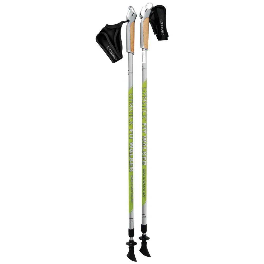 Gymstick Telescopic Fit Walker Stöcke, Green / grey, 83-135cm Gymstick Telescopic Fit Walker Stöcke, Green / grey, 83-135cm