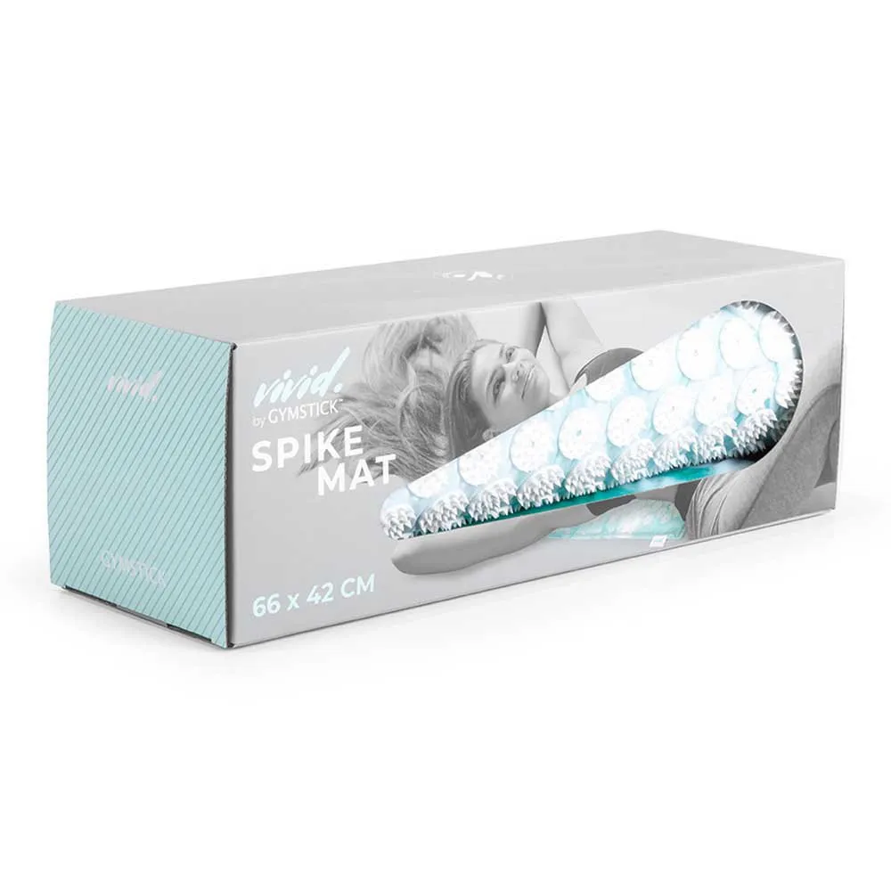 Gymstick Vivid Spike Massagematte, Blue / white, 66.5 x 41.5 x 2cm Gymstick Vivid Spike Massagematte, Blue / white, 66.5 x 41.5 x 2cm