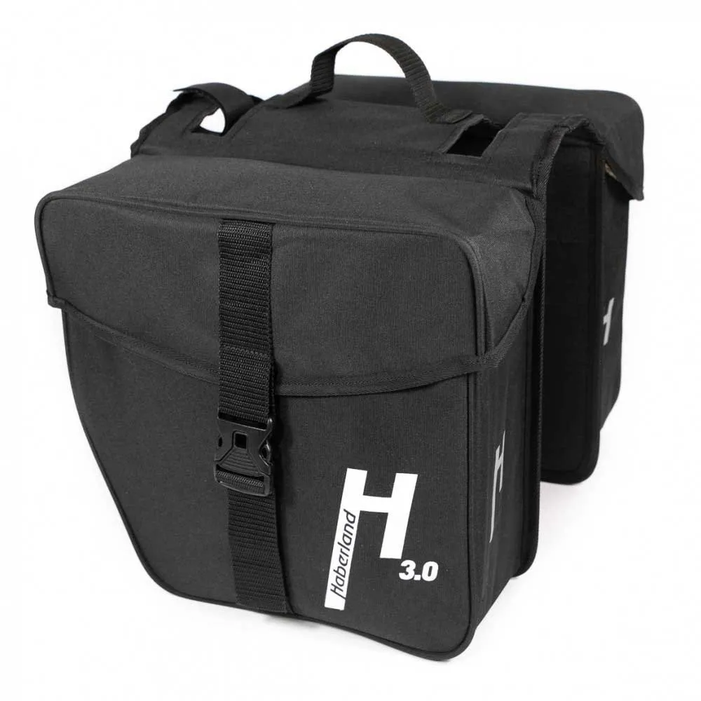 Haberland Basic M 3.0 Fahrradtaschen 25l, Black, One Size Haberland Basic M 3.0 Fahrradtaschen 25l, Black, One Size
