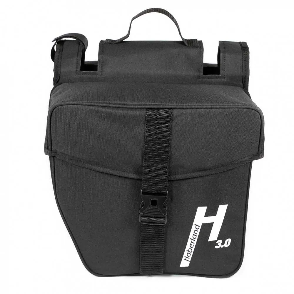 Haberland Basic M 3.0 Fahrradtaschen 25l, Black, One Size Haberland Basic M 3.0 Fahrradtaschen 25l, Black, One Size