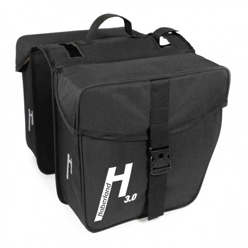Haberland Basic M 3.0 Fahrradtaschen 25l, Black, One Size Haberland Basic M 3.0 Fahrradtaschen 25l, Black, One Size