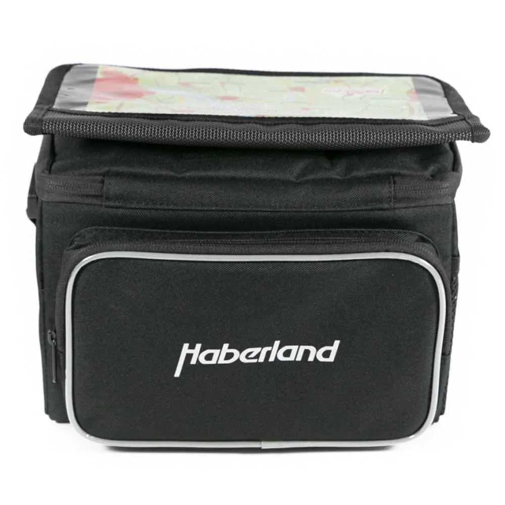 Haberland Classic Lenkertasche 6l, Black, One Size Haberland Classic Lenkertasche 6l, Black, One Size