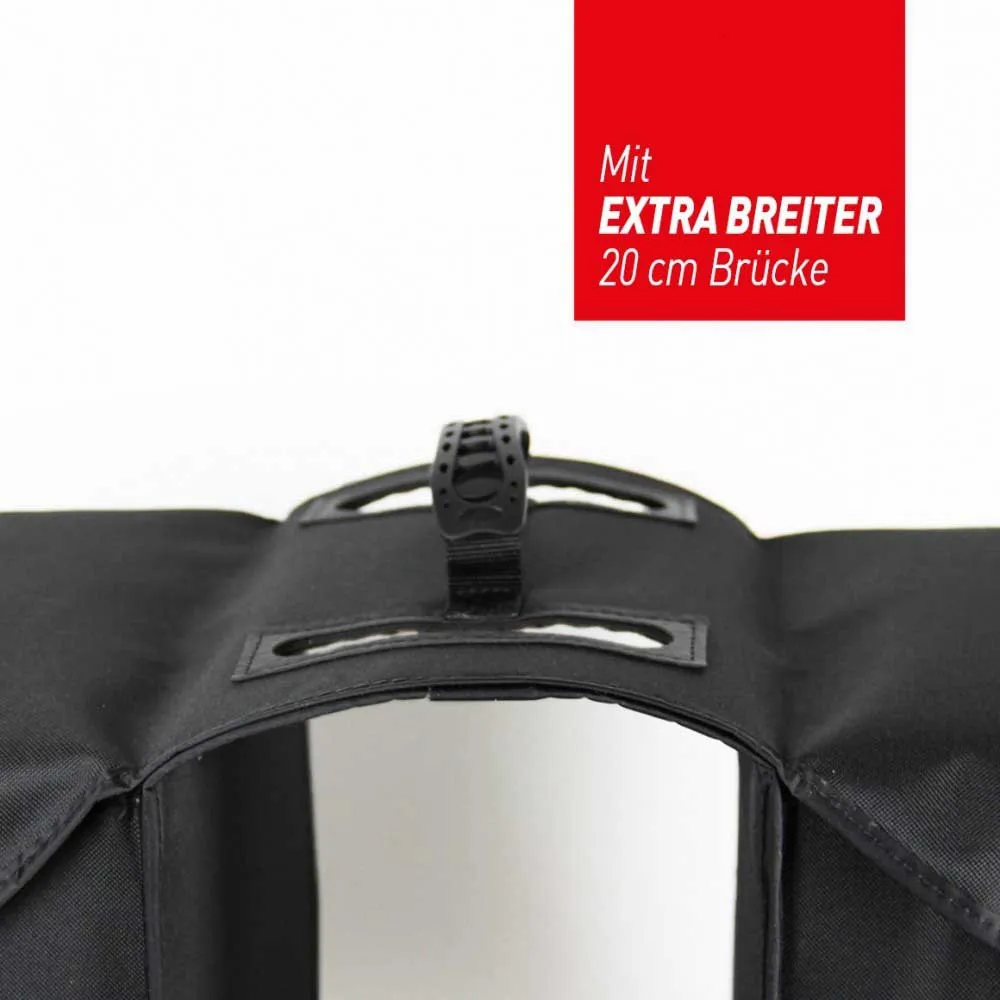 Haberland E-bike M Fahrradtaschen 25l, Black, One Size Haberland E-bike M Fahrradtaschen 25l, Black, One Size