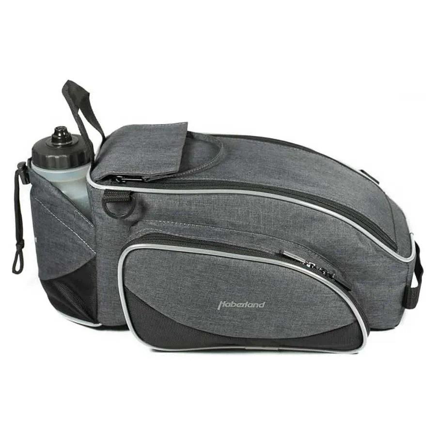 Haberland Flexibag Xl Gepäckträgertasche 12l, Grey, One Size Haberland Flexibag Xl Gepäckträgertasche 12l, Grey, One Size