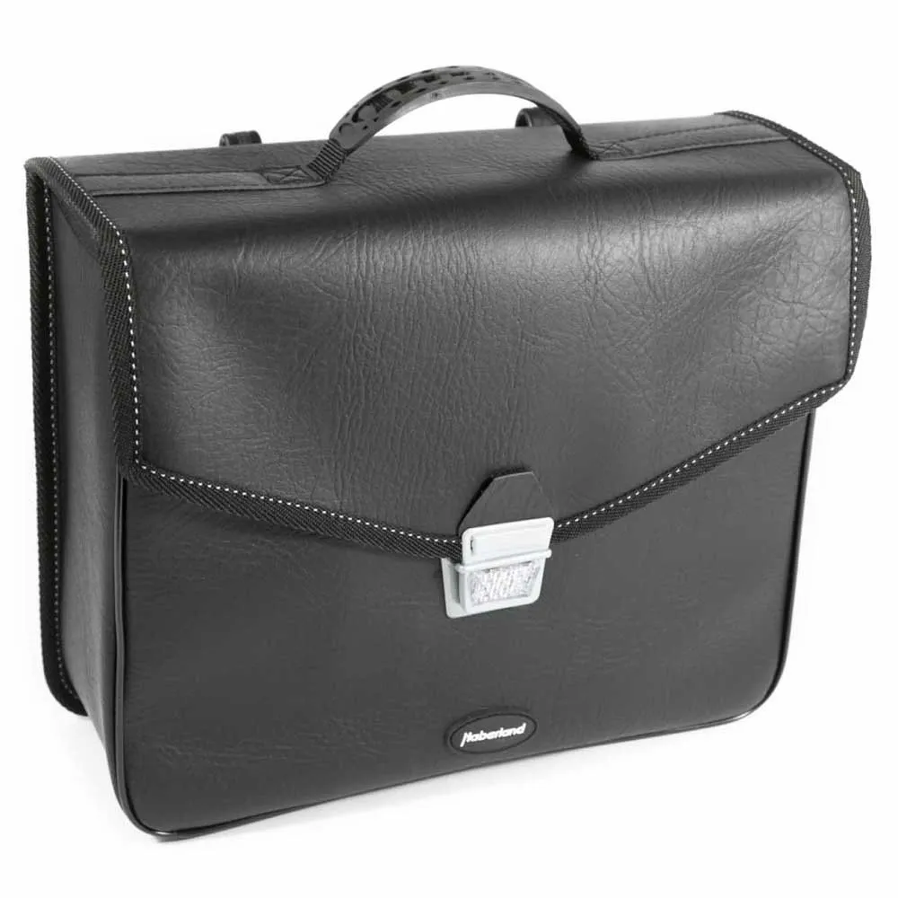Haberland Hans Fahrradtasche 14l, Black, One Size Haberland Hans Fahrradtasche 14l, Black, One Size