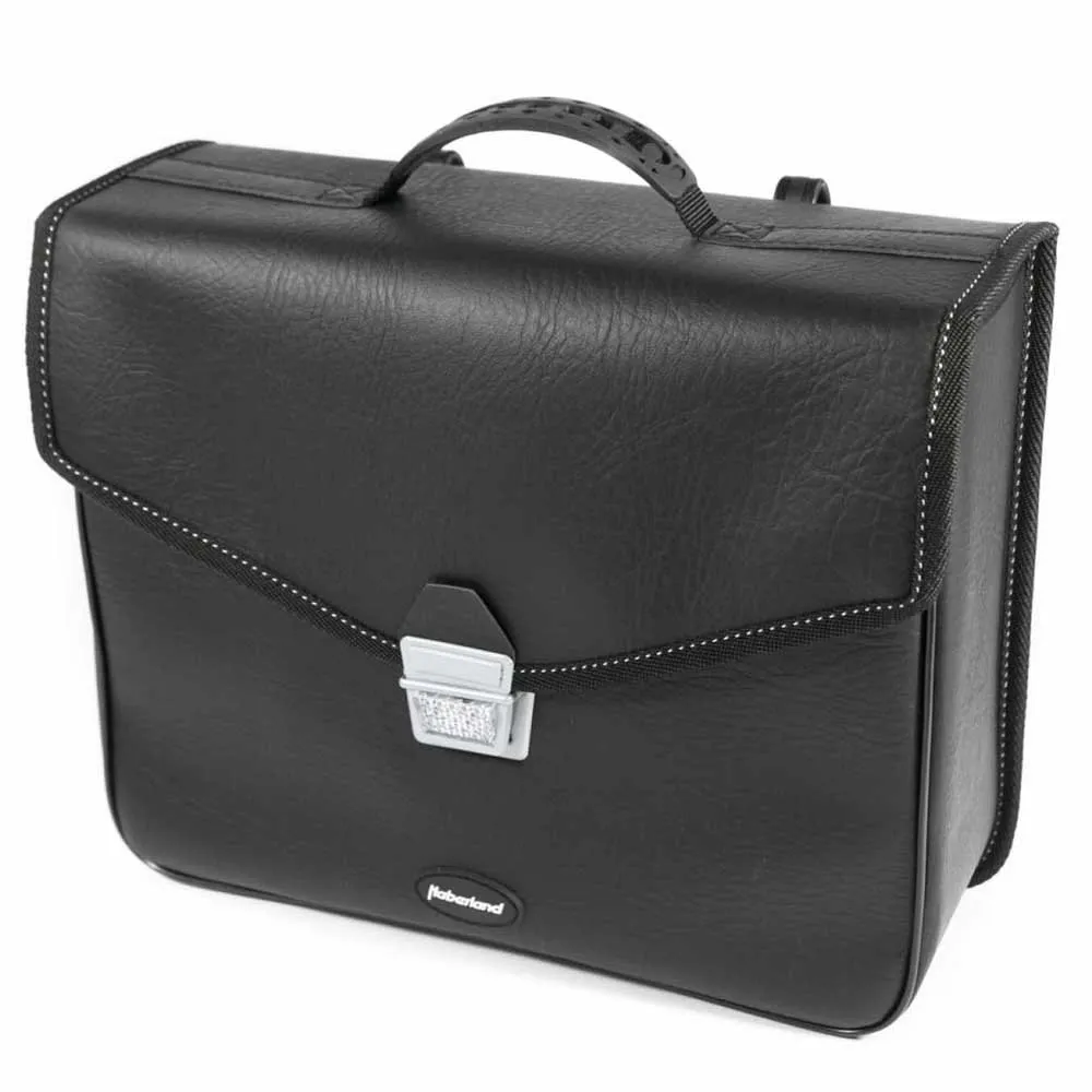 Haberland Hans Fahrradtasche 14l, Black, One Size Haberland Hans Fahrradtasche 14l, Black, One Size