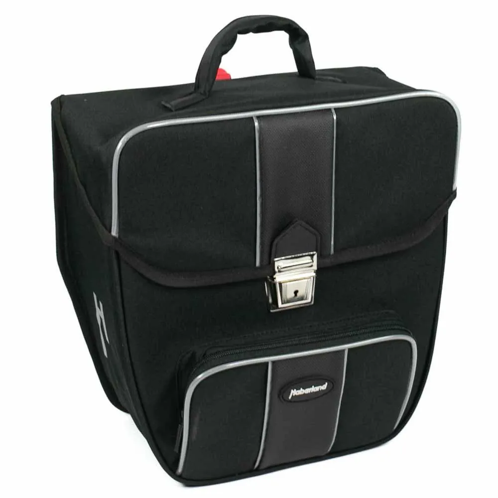 Haberland Safe Fahrradtasche 16l, Black, One Size Haberland Safe Fahrradtasche 16l, Black, One Size