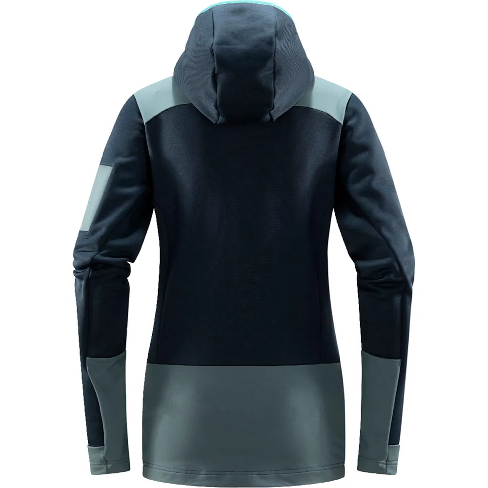Haglöfs Astral Fleece Mit Durchgehendem Reißverschluss, Tarn blue / s Haglöfs Astral Fleece Mit Durchgehendem Reißverschluss, Tarn blue / s