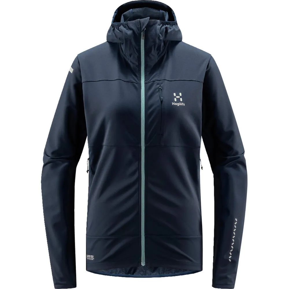 Haglöfs L.i.m Hybrid Softshell Jacke, Tarn blue / frost blue