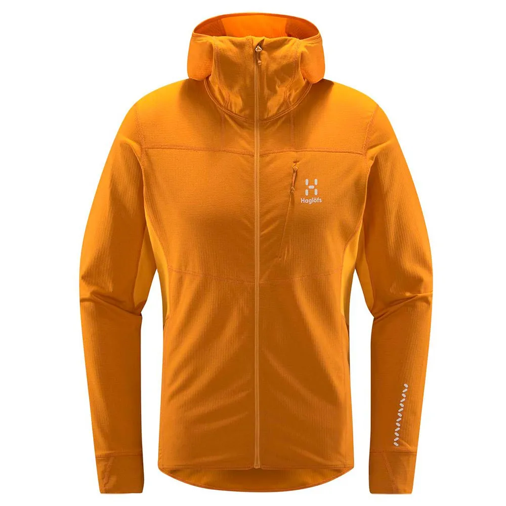 Haglöfs L.i.m Mid Comp Fleece Mit Durchgehendem Reißverschluss, Desert yellow / sunny yellow Haglöfs L.i.m Mid Comp Fleece Mit Durchgehendem Reißverschluss, Desert yellow / sunny yellow