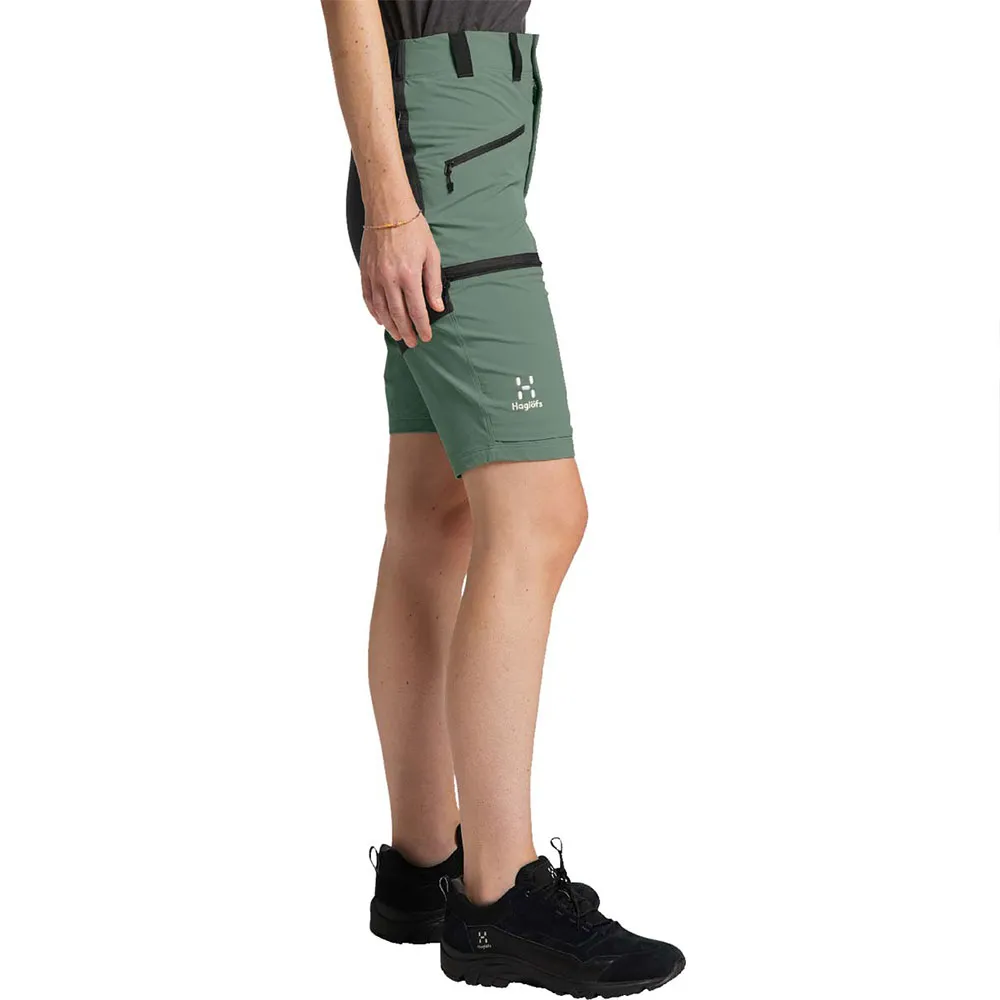 Haglöfs Mid Slim Kurze Hose, Fjell green / true black Haglöfs Mid Slim Kurze Hose, Fjell green / true black
