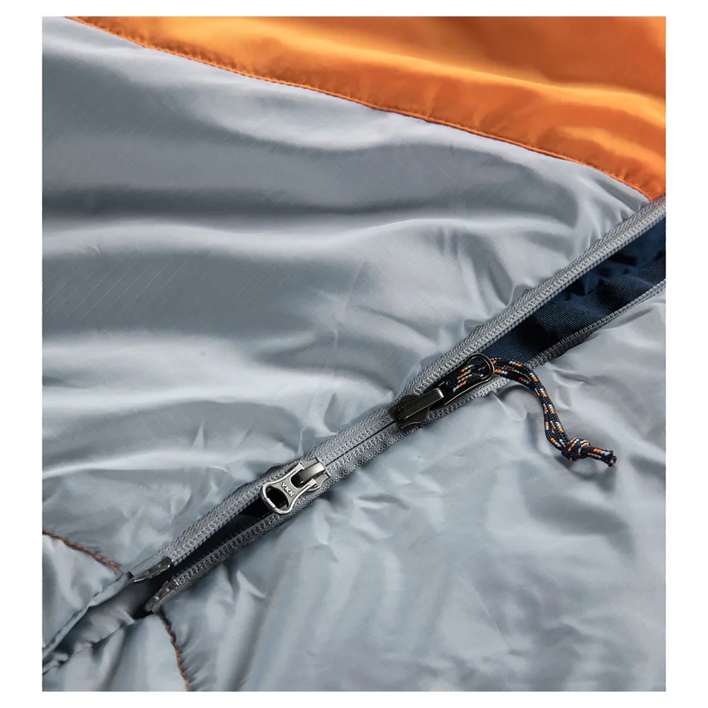 Haglöfs Moonlite -1ºc Schlafsack, Tangerine / gravel grey, Left Zipper Haglöfs Moonlite -1ºc Schlafsack, Tangerine / gravel grey, Left Zipper
