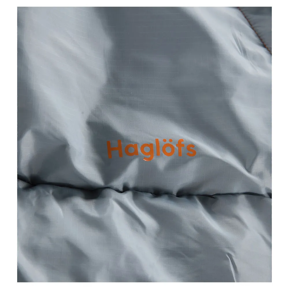 Haglöfs Moonlite -1ºc Schlafsack, Tangerine / gravel grey, Left Zipper Haglöfs Moonlite -1ºc Schlafsack, Tangerine / gravel grey, Left Zipper