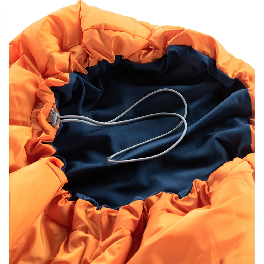 Haglöfs Moonlite -1ºc Schlafsack, Tangerine / gravel grey, Left Zipper Haglöfs Moonlite -1ºc Schlafsack, Tangerine / gravel grey, Left Zipper