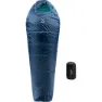 Haglöfs Musca -1ºc Schlafsack, Midnight blue / mint, Left Zipper