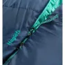 Haglöfs Musca -26ºc Schlafsack, Midnight blue / mint, Left Zipper