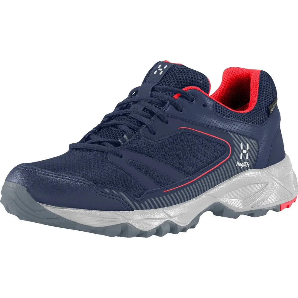 Haglöfs Trail Fuse Low Goretex Wanderschuhe, Tarn blue / zenith red