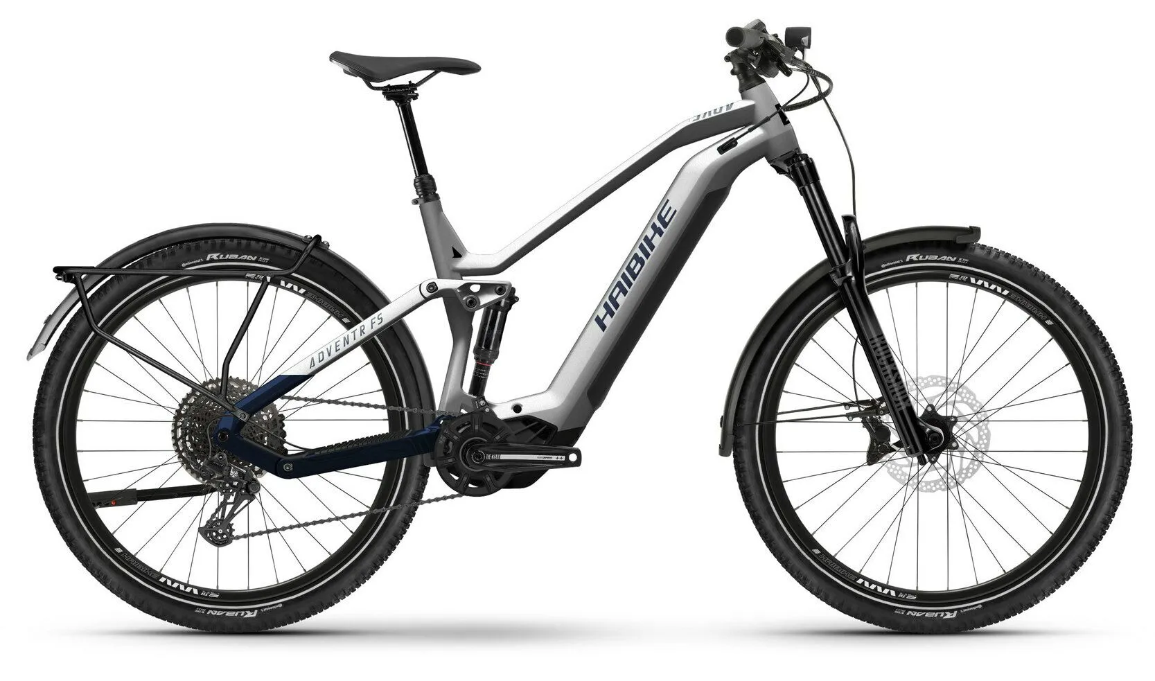 HAIBIKE ADVENTR 9 silver/dark blue matt 720 Wh Diamant, Hersteller-silver/dark blue matt, 44cm HAIBIKE ADVENTR 9 silver/dark blue matt 720 Wh Diamant, Hersteller-silver/dark blue matt, 44cm