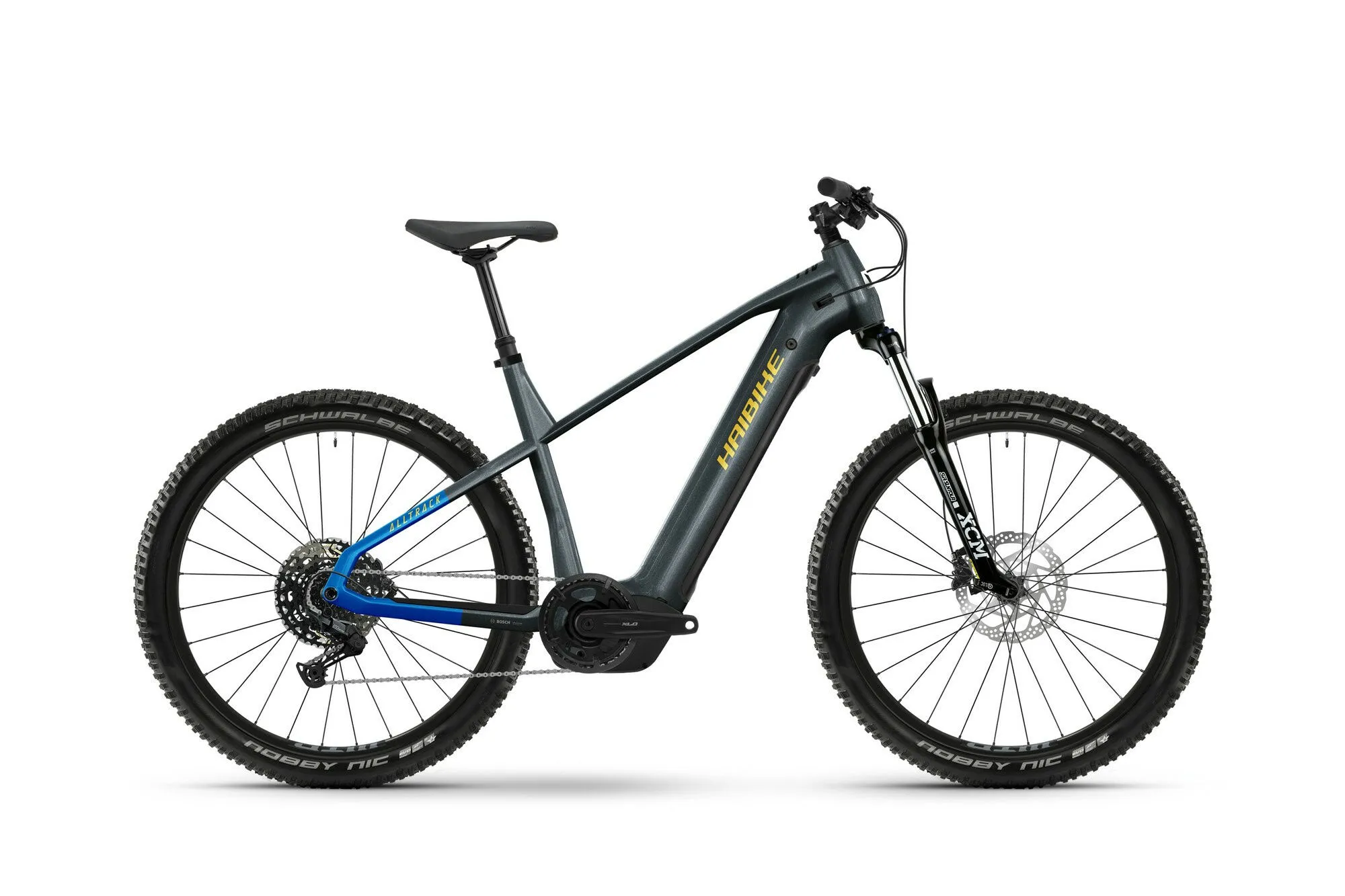 HAIBIKE ALLTRACK 6.5 27.5 grey/blue/yellow glänzend 27,5" 600 Wh Diamant, Grey / blue, S, 600Wh HAIBIKE ALLTRACK 6.5 27.5 grey/blue/yellow glänzend 27,5" 600 Wh Diamant, Grey / blue, S, 600Wh