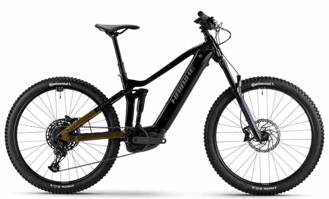 HAIBIKE ALLTRAIL 10 800Wh 12K Fully, Schwarz, 40cm