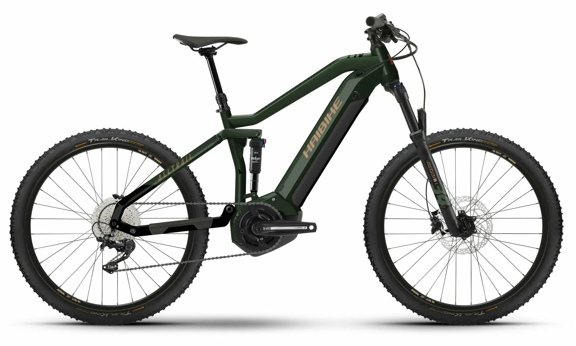 HAIBIKE AllTrail 4 27.5 matte green/metal gold/black 27,5" 630 Wh Diamant, Dunkelgrün, 44cm HAIBIKE AllTrail 4 27.5 matte green/metal gold/black 27,5" 630 Wh Diamant, Dunkelgrün, 44cm