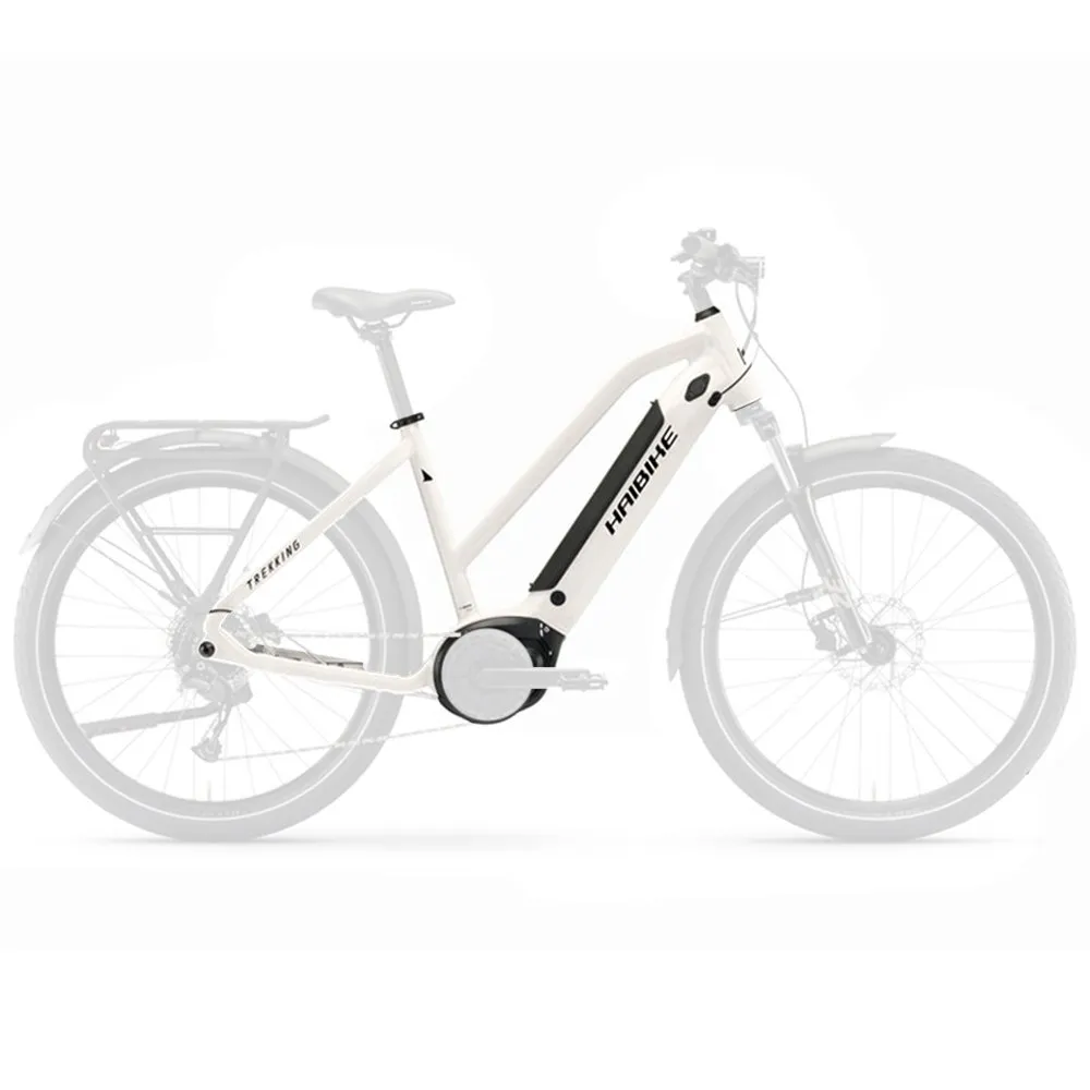 HAIBIKE Trekking 3 Mid C1 40w 27.5´´ 2023 Elektrischer Citybike Rahmen, Grey, L, 500Wh HAIBIKE Trekking 3 Mid C1 40w 27.5´´ 2023 Elektrischer Citybike Rahmen, Grey, L, 500Wh