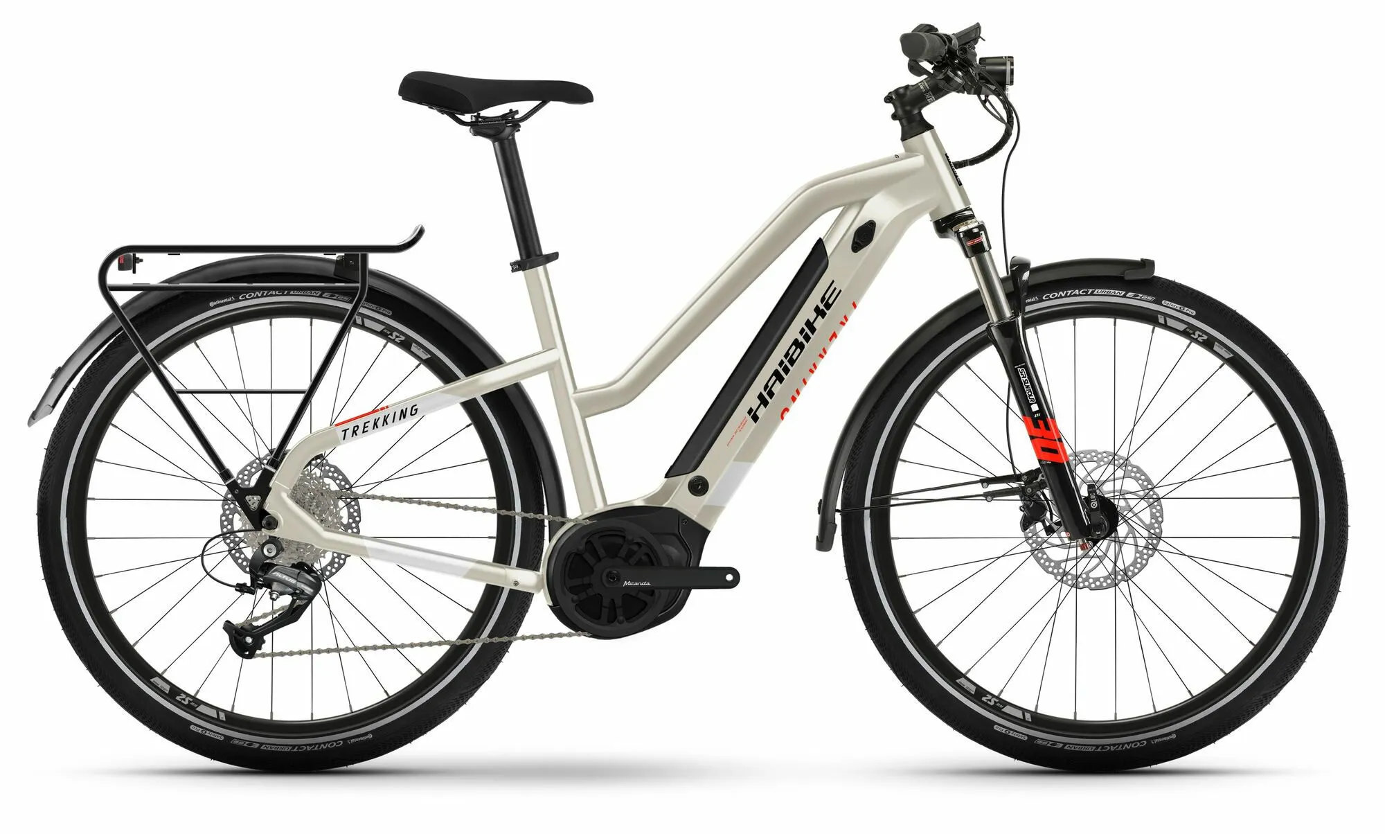 HAIBIKE Trekking 4 desert/white 27,5" 500 Wh Trapez HAIBIKE Trekking 4 desert/white 27,5" 500 Wh Trapez