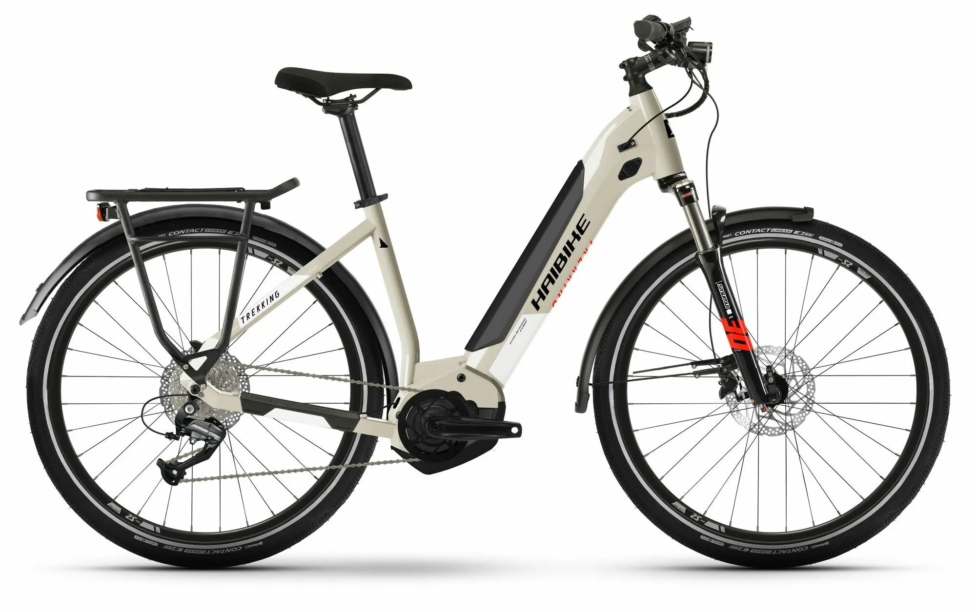 HAIBIKE Trekking 4 desert/white 27,5" 500 Wh Wave HAIBIKE Trekking 4 desert/white 27,5" 500 Wh Wave