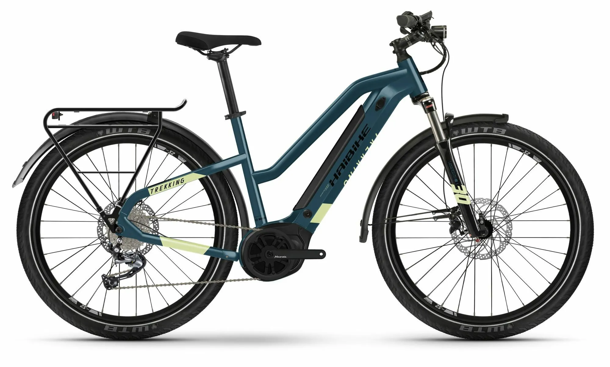 HAIBIKE Trekking 5 blue/canary 27,5" 500 Wh Trapez HAIBIKE Trekking 5 blue/canary 27,5" 500 Wh Trapez