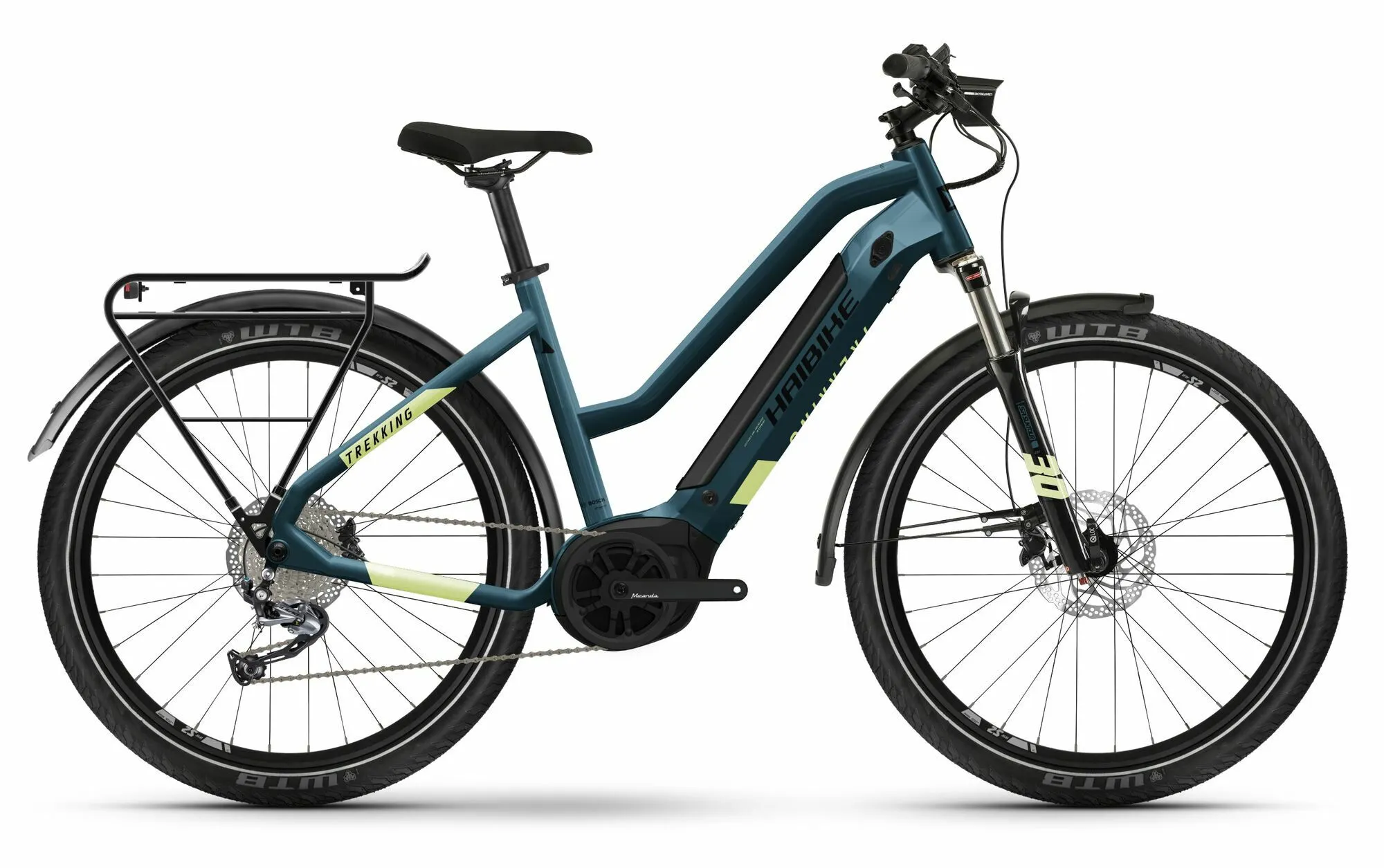 HAIBIKE Trekking 5 blue/canary 27,5" 500 Wh Trapez