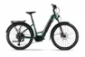 HAIBIKE TREKKING 5 olive/red glänzend 27,5" 720 Wh Wave, Hersteller-olive/red glänzend, L